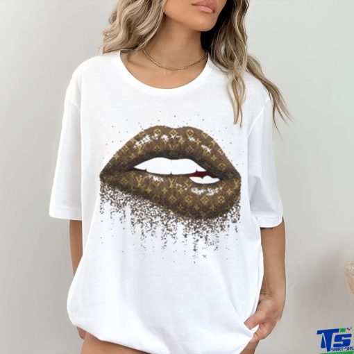 Lips Dripping Louis Vuitton Shirt