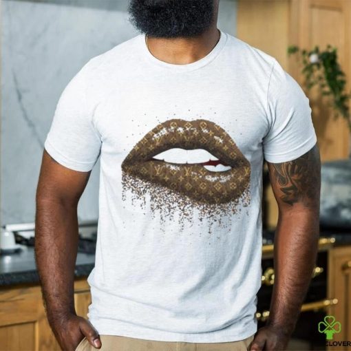 Lips Dripping Louis Vuitton Shirt