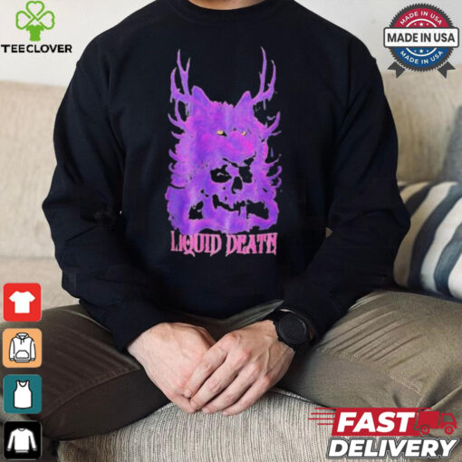 Liquid Death Death Wolf T shirt
