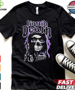 Liquid Death Deathbird Murder Your Thirst T shirt
