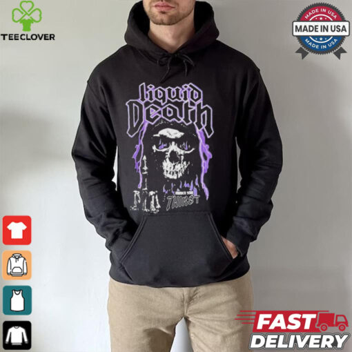 Liquid Death Deathbird Murder Your Thirst T shirt