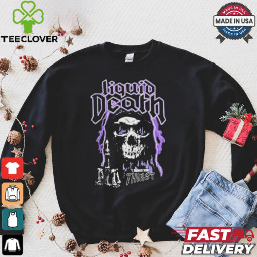 Liquid Death Deathbird Murder Your Thirst T shirt