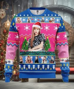 Lisa Black Pink Band Merry Xmas Ugly Christmas Sweater Xmas Gifts