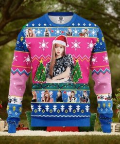 Lisa Black Pink Band Merry Xmas Ugly Christmas Sweater Xmas Gifts