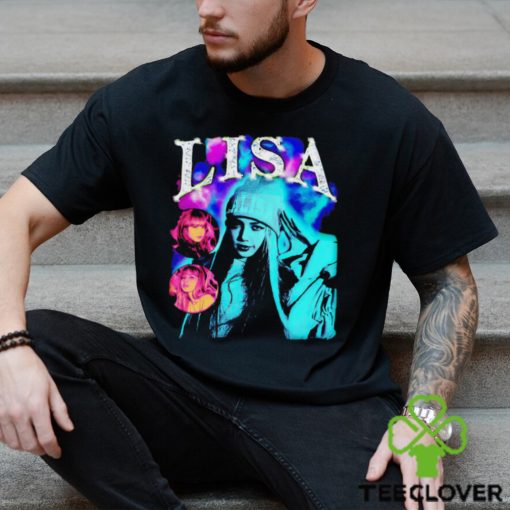 Lisa BlackPink face shirt topaz enhance faceai shirt