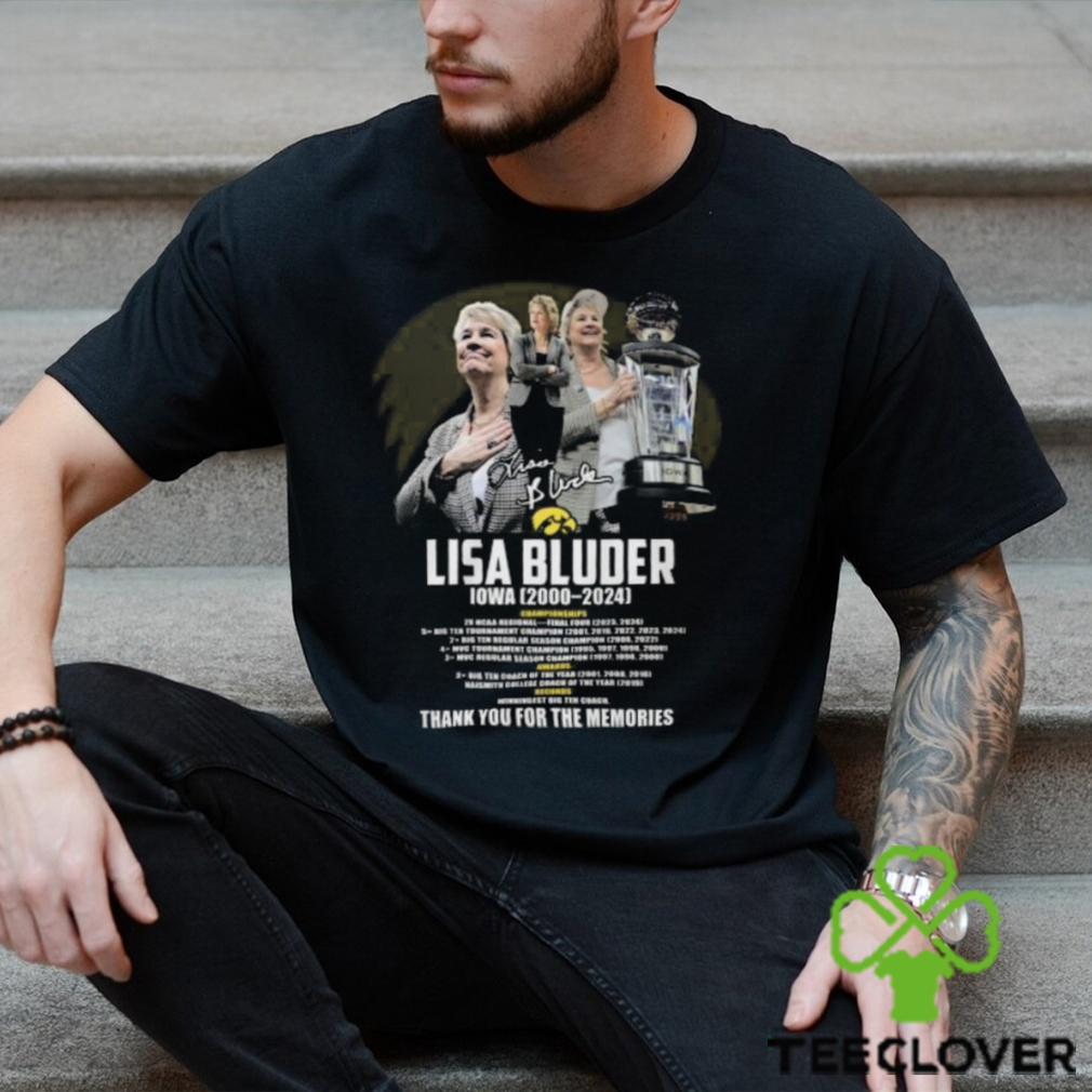 Lisa Bulder Iowa 2000 2024 Thank You For The Memories T Shirt Lisa Bulder Iowa 2000 2024 Thank You For The Memories T Shirt