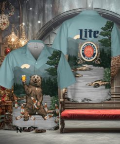 Lite A Fine Pilsner Beer Hawaiian Shirt