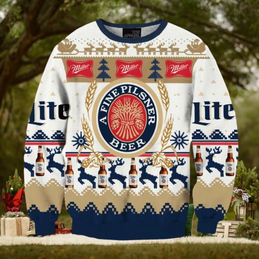 Lite Beer 3D All Printed Ugly Christmas Sweater