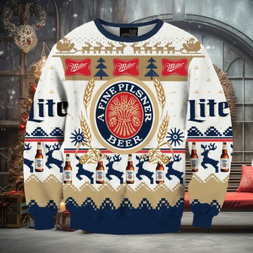 Lite Beer 3D All Printed Ugly Christmas Sweater
