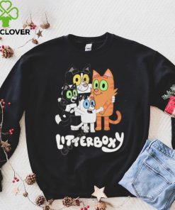 Litterbox Comics Litterboxy Family Men’s Long Sleeve Tee shirt