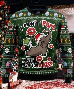 Little Elephant Didn_t Fart My Butt Blew You A Kiss 3D Sweater