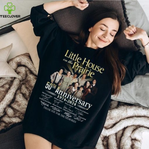 Little House On The Prairie 50th Anniversary 1974 2024 Memories T Shirt