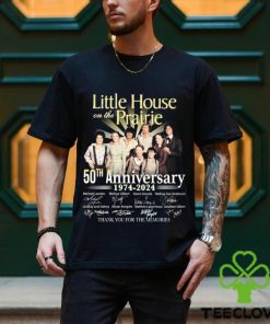 Little House On The Prairie 50th Anniversary 1974 2024 Thank You For The Memories Signatures Shirt