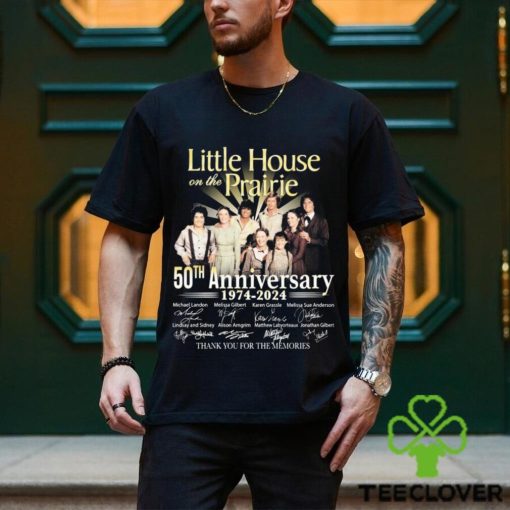 Little House On The Prairie 50th Anniversary 1974 2024 Thank You For The Memories Signatures Shirt