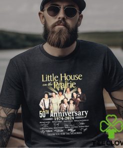 Little House On The Prairie 50th Anniversary 1974 2024 Thank You For The Memories Signatures Shirt