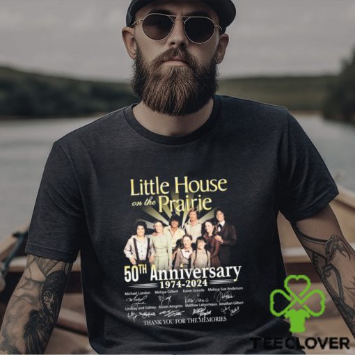 Little House On The Prairie 50th Anniversary 1974 2024 Thank You For The Memories Signatures Shirt