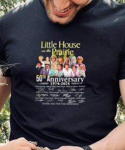 Little House on the Prairie 1974 2024 thank you for the memories signatures shirt