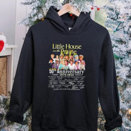 Little House on the Prairie 1974 2024 thank you for the memories signatures hoodie, sweater, longsleeve, shirt v-neck, t-shirt