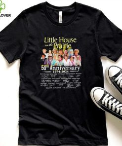 Little House on the Prairie 1974 2024 thank you for the memories signatures hoodie, sweater, longsleeve, shirt v-neck, t-shirt