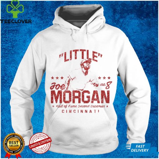 Little  Joe Morgan   Hall of Fame Second Baseman Shirt