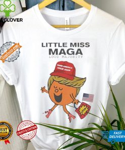 Little Miss Maga Womens Shirt