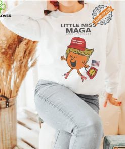 Little Miss Maga Womens Shirt