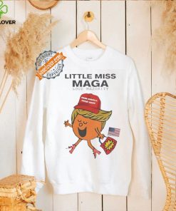 Little Miss Maga Womens Shirt