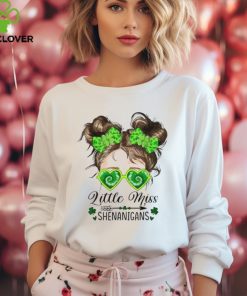 Little Miss Shenanigans St Patricks Day Kids Girls Toddler T Shirt