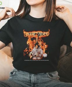 Little Nicky he’s never been to Earth he’s never even slept overt at some other dude’s house shirt 2 Little Nicky he’s never been to Earth he’s never even slept overt at some other dude’s house shirt
