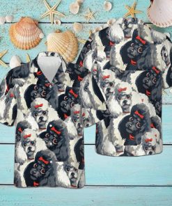 Little Sweet Poodles Hawaiian Shirt Dog Owner Cute Button Up Shirt Gifts For Summer