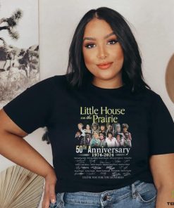 Littlé house on the prairie 50th anniversary 1974 2024 thank you for the memories shirt