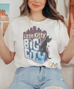 Little kitty big city gildan shirt