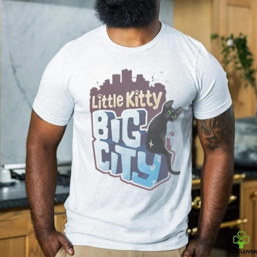 Little kitty big city gildan hoodie, sweater, longsleeve, shirt v-neck, t-shirt