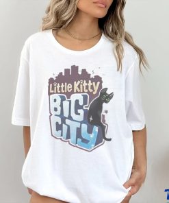 Little kitty big city gildan hoodie, sweater, longsleeve, shirt v-neck, t-shirt