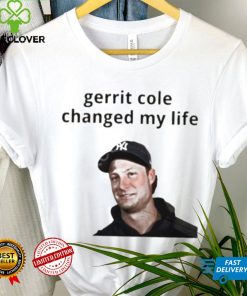 Liv gerrit cole changed my life shirt