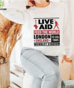 Live Aid 1985 Feed The World Ondon England Shirt