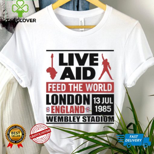 Live Aid 1985 Feed The World Ondon England Shirt