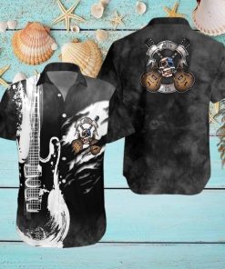 Live Free Or Die Guitar Hawaiian Shirt