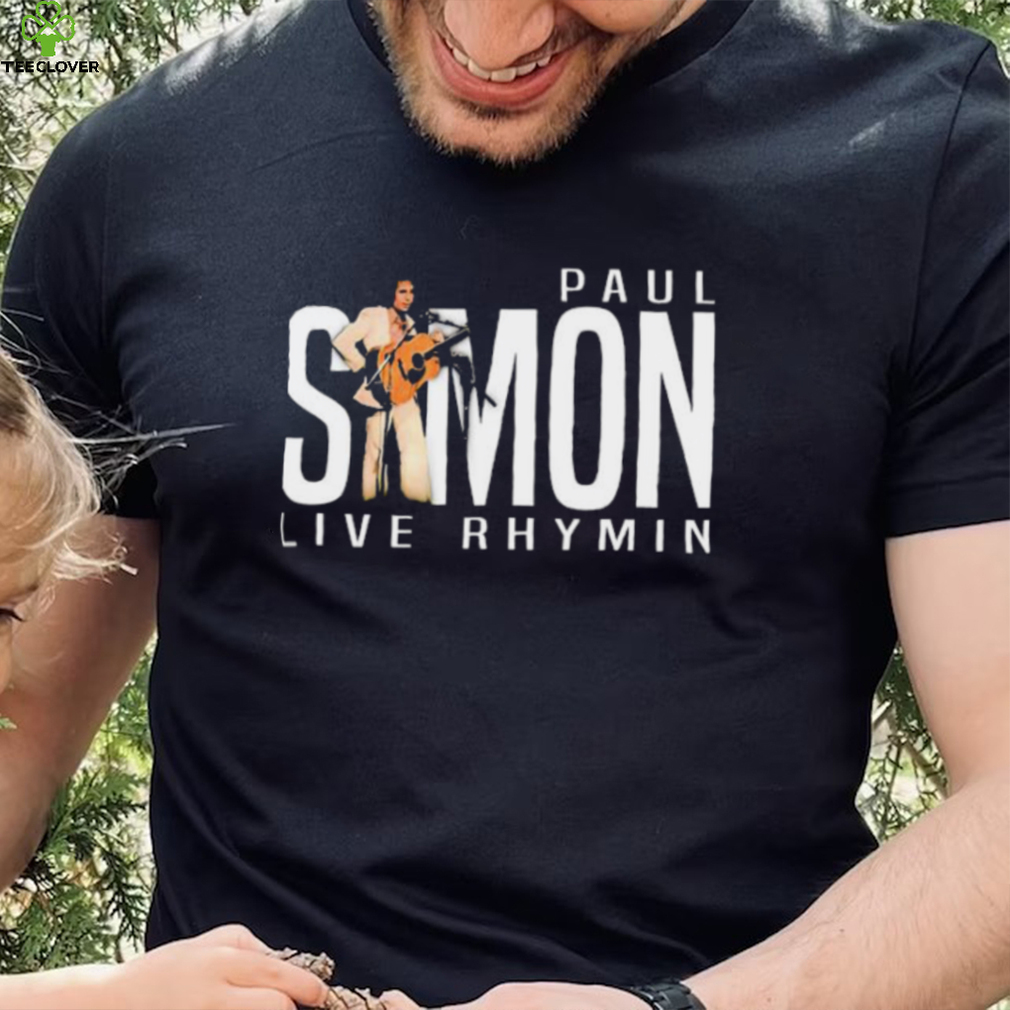 Live Rhymin Paul Simon Cute Graphic Gifts Shirt