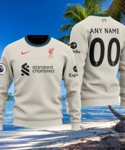 Liverpool Custom Name And Number Ugly Sweater