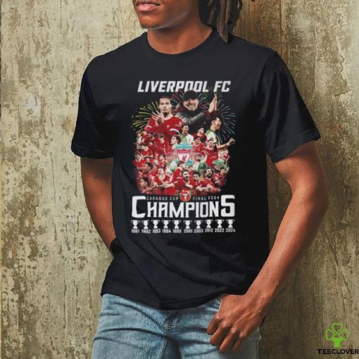 Liverpool FC Carabao Cup Final 2024 10 Time Champions T Shirt