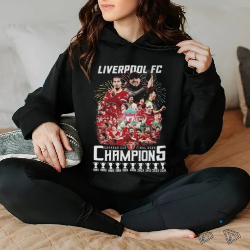 Liverpool FC Carabao Cup Final 2024 10 Time Champions T Shirt