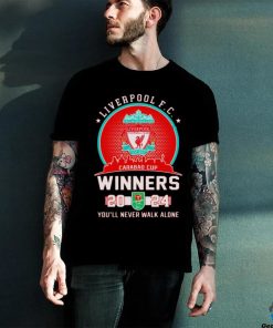 Liverpool FC Carabao Cup Winners 2024 you’ll never walk alone shirt