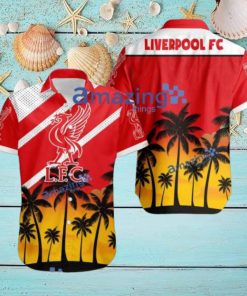 Liverpool FC Logo Button Down Hawaiian Shirt Hip Summer Trend