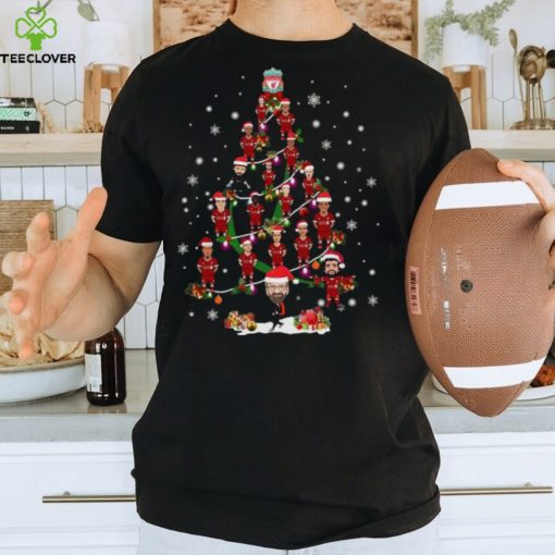 Liverpool Fc All Team Players Christmas Tree Shirt