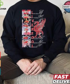 Liverpool Football Club All Team Signatures T Shirt