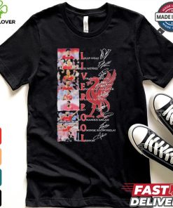 Liverpool Football Club All Team Signatures T Shirt