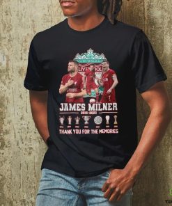 Liverpool James Milner 2015 – 2023 Thank You For The Memories T Shirt