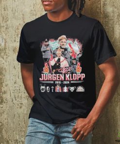 Liverpool Jurgen Klopp 2015 2024 Thank You For The Memories T Shirt