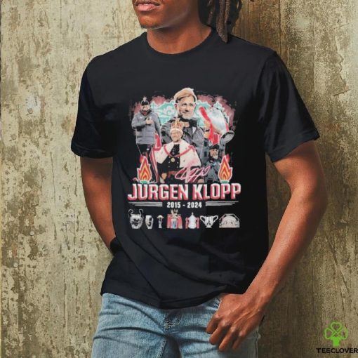 Liverpool Jurgen Klopp 2015 2024 Thank You For The Memories T Shirt